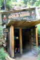 Double Eagle Gold Mine visited by tourists at Argo Gold Mine & Mill. Idaho Springs, CO.
