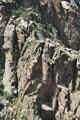 Rock formations at Gunnison National Park. CO.