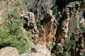 Pinnacles in canyon at Gunnison National Park. CO.