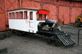 Casey Jones built by mining company using 1918 Cadillac V8 engine in Durango & Silverton Railroad Museum. Durango, CO.