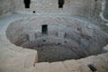 Kiva detail at Spruce Tree House in Mesa Verde National Park. CO.