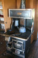 Cooking stove in early U.S. Forestry Service Ranger Station at South Park City. Fairplay, CO.