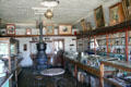 J.A. Merriam Drug Store with medicines & soda fountain at South Park City. Fairplay, CO.