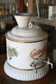 Antique syrup dispenser of soda fountain in J.A. Merriam Drug Store at South Park City. Fairplay, CO.