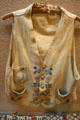 Beaded Ute Indian vest in museum of South Park City. Fairplay, CO.