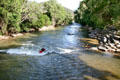 Kayakers on Arkansas River. Salida, CO.