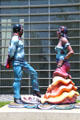 Fiesta Jarabe sculpture by Luis Jimenez at Colorado Springs Fine Arts Center. Colorado Springs, CO