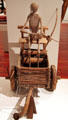 Death on Her Cart sculpture by Nasario López at Colorado Springs Fine Arts Center. Colorado Springs, CO.