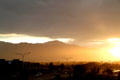 Sunset over Pikes Peak. Colorado Springs, CO.