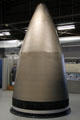 Peacekeeper ICBM nose cone at Peterson Air & Space Museum. Colorado Springs, CO.
