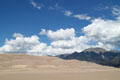 Mountains of sand & rock at Great Sand Dunes National Park. CO.