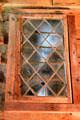 Original window at Hyland House. Guilford, CT.
