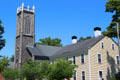 Christ Episcopal Church & Jared Redfield House. Guilford, CT.