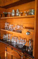 Pantry with glassware pitchers at Hill-Stead Museum. Farmington, CT.