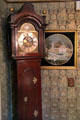 Tall clock by Benjamin Cheney of Hartford at Butler-McCook House Museum. Hartford, CT.