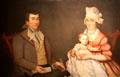Morgan Family Portrait by unknown artist at New Britain Museum of American Art. New Britain, CT.