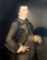 Portrait of Eleazer Wheelock Pomeroy attrib. to William Johnston of Boston at Phelps-Hathaway House. Suffield, CT.