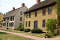 Webb Deane Stevens Museum with three historic Revolutionary era houses restored as museums. Wethersfield, CT.