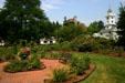 Rose garden of Boothe Memorial Park. Stratford, CT.