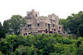 Gillette Castle State Park seen from Connecticut River. East Haddam, CT.