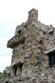 Stonework details at Gillette Castle State Park. East Haddam, CT.