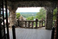 Living room view at Gillette Castle State Park. East Haddam, CT.