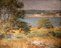 Ten Pound Island painting by Childe Hassam at Florence Griswold Museum. Old Lyme, CT.