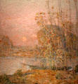 Late Afternoon Sunset painting by Childe Hassam at Florence Griswold Museum. Old Lyme, CT.