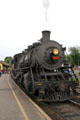 Steam locomotive 3025 made in China at Essex Steam Train. Essex, CT.