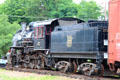 Steam locomotive 97 by ALCO/Cooke at Essex Steam Train. Essex, CT.
