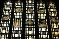 Stained glass windows in Sterling Memorial Library. New Haven, CT.