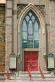 Portal of Trinity Church. New Haven, CT.