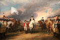 Painting of the Surrender of Lord Cornwallis at Yorktown, October 19, 1781, by John Trumbull in Yale Art Gallery. New Haven, CT.
