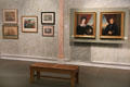 Gallery of New England paintings at Mystic Seaport. Mystic, CT.