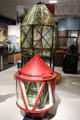 Lighthouse lenses at U.S. Coast Guard Museum. New London, CT.