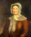 Portrait of Anna Bailey Groton Patriot of 1781 & 1813 at Monument House Museum. Groton, CT