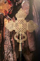 Ethiopian processional cross at Yale University Art Gallery. New Haven, CT.