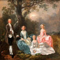 Gravenor Family paintings by Thomas Gainsborough at Yale Center for British Art. New Haven, CT.