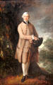 William Johnstone-Pulteney portrait by Thomas Gainsborough at Yale Center for British Art. New Haven, CT.