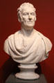 Marble bust of Robert Ball Hughes by John Trumbull at Yale University Art Gallery. New Haven, CT.