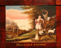 Peaceable Kingdom painting by Edward Hicks at Yale University Art Gallery. New Haven, CT.