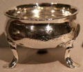 Silver salt cellar by Paul Revere at Yale University Art Gallery. New Haven, CT