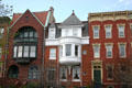 Heritage houses east of Capitol Hill. Washington, DC.