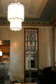 Art Deco lobby in Walker Building. Washington, DC.