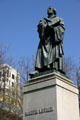 Statue of Martin Luther at Thomas Circle. Washington, DC.