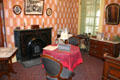 Room in boarding house opposite Ford's Theatre where cabinet met while Lincoln lay dying. Washington, DC.