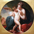 Cupid, Stung by a Bee, is Cherished by his Mother by Benjamin West at Corcoran Gallery of Art. Washington, DC.