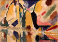 Autumn II painting by Wassily Kandinsky at The Phillips Collection. Washington, DC.