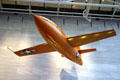 Bell X-1, first to fly faster than speed of sound in Air & Space Museum. Washington, DC.
