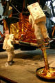 Astronauts descending from Apollo Lunar Lander in Air & Space Museum. Washington, DC.